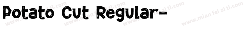 Potato Cut Regular字体转换
